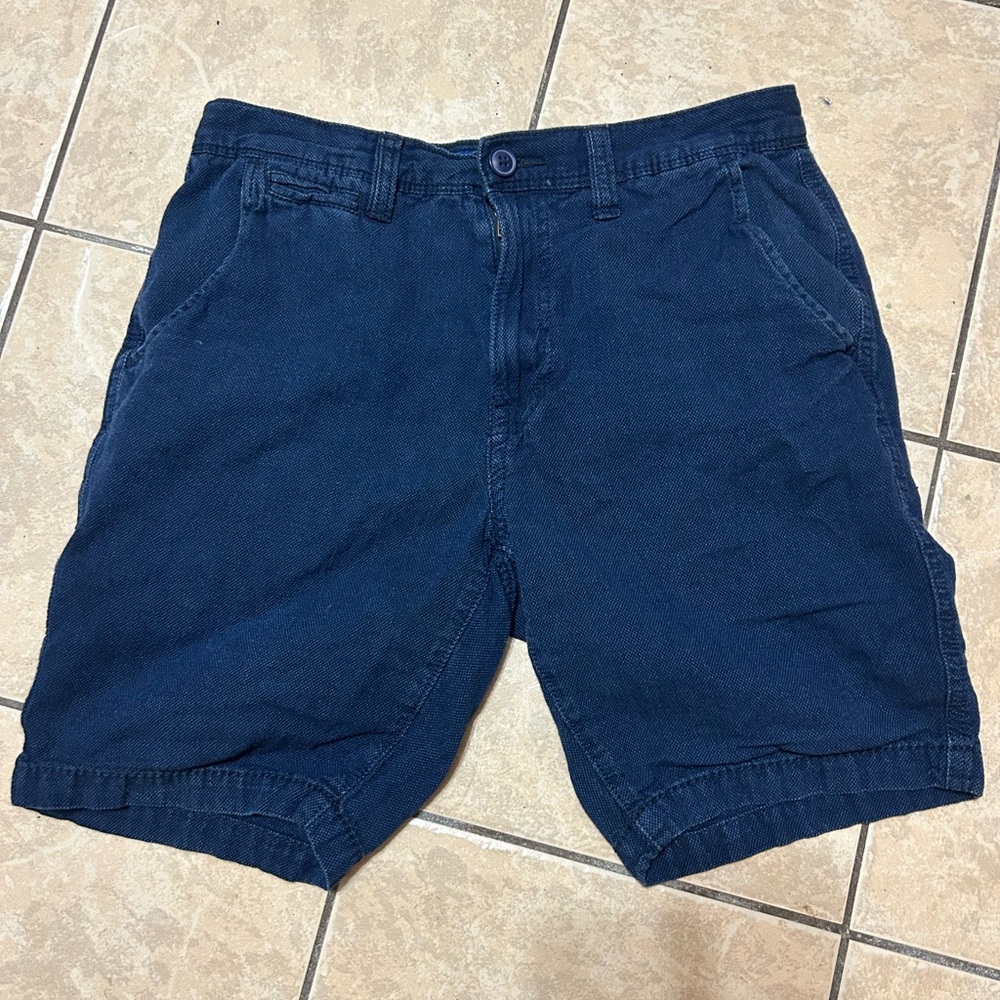 Arizona Jean Company Blue Flat Front Shorts